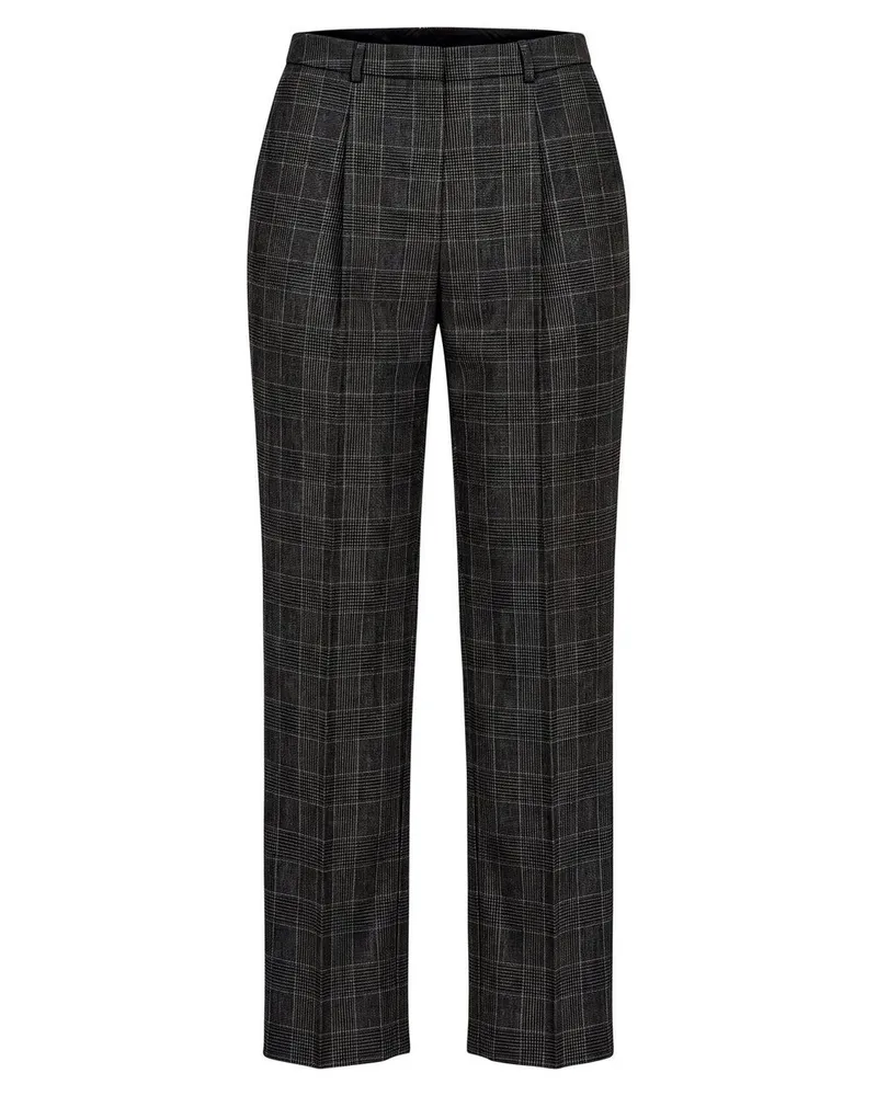 MARC AUREL Knöchellange Hose  schwarz Schwarz