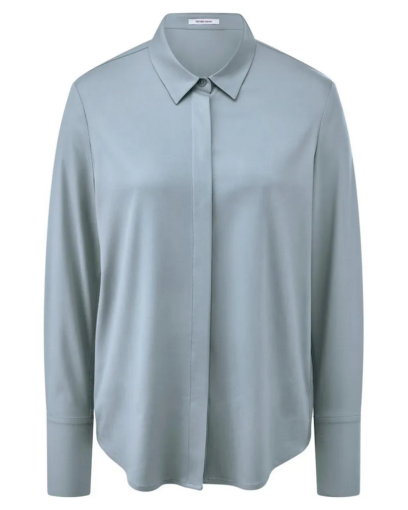 Peter Hahn Bluse  blau Blau