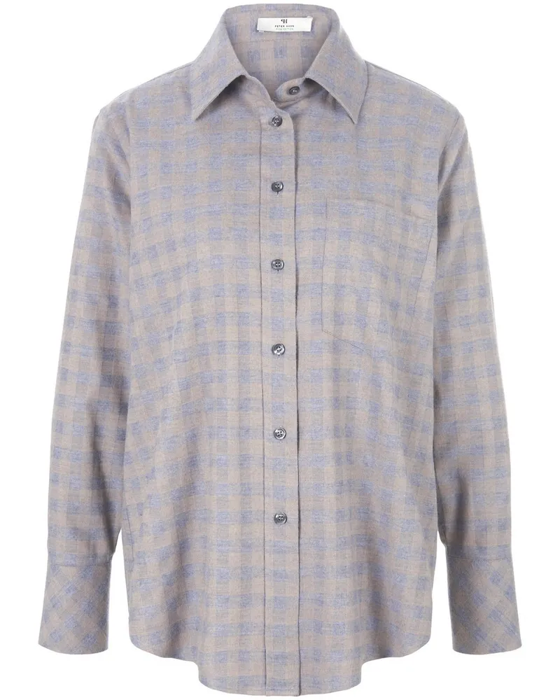 Peter Hahn Bluse  blau Blau