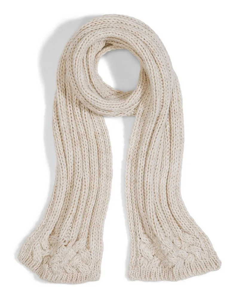 Peter Hahn Strickschal  beige Beige