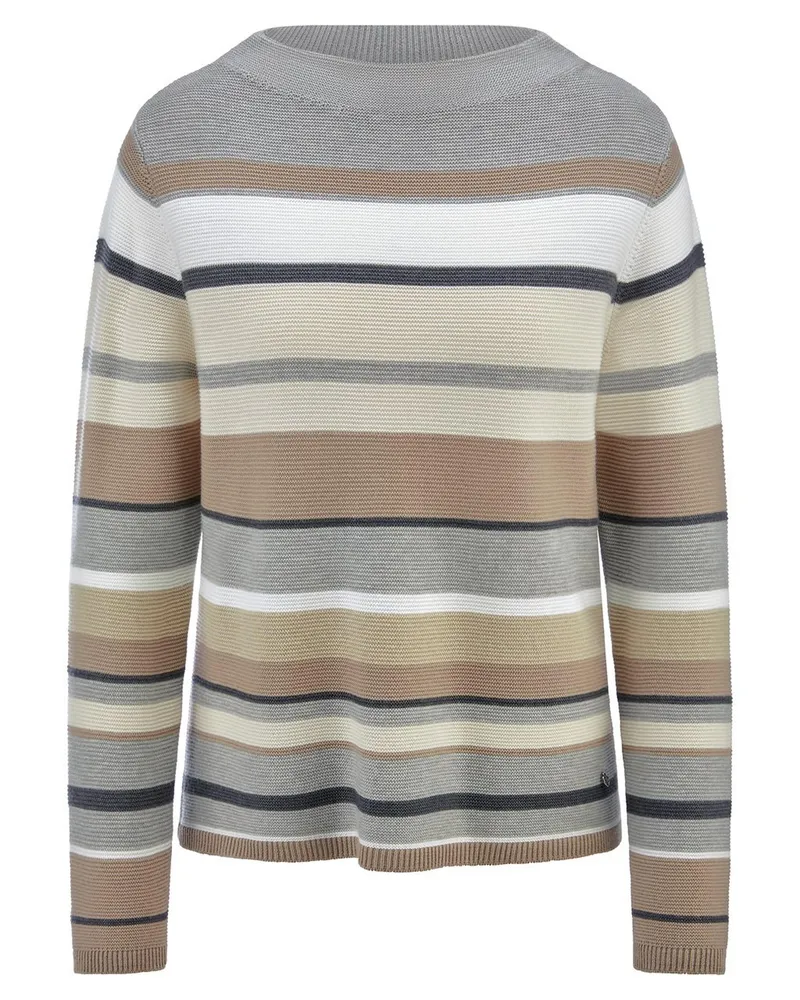 Rabe Pullover Stehkragen  mehrfarbig Mehrfarbig