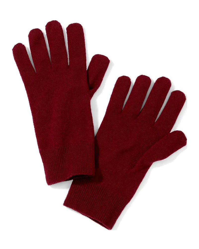 Peter Hahn Handschuh  rot Rot