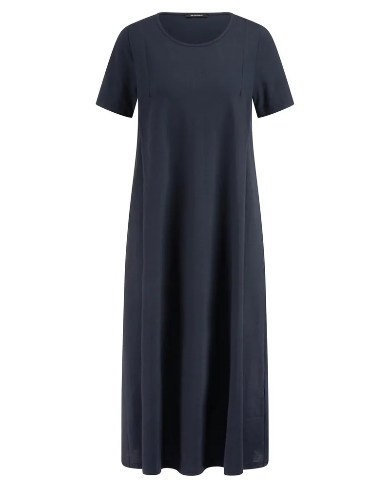 Peter Hahn Jersey-Kleid  blau Blau