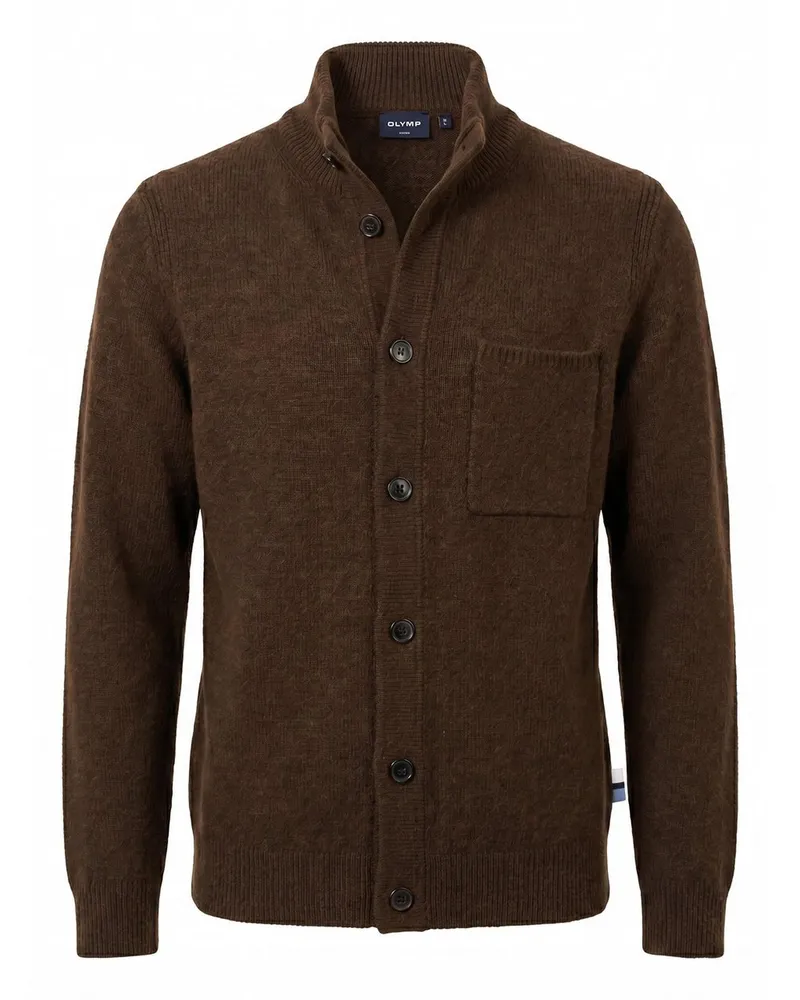 Olymp Strickjacke  braun Braun