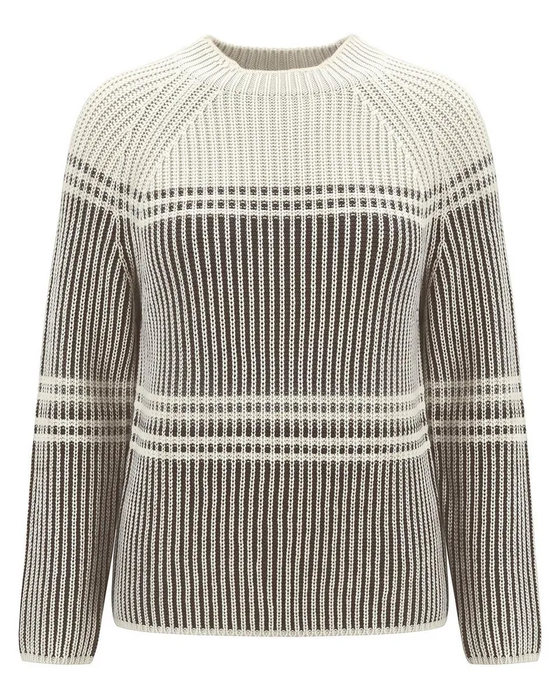 Peter Hahn Pullover Stehkragen  beige Beige
