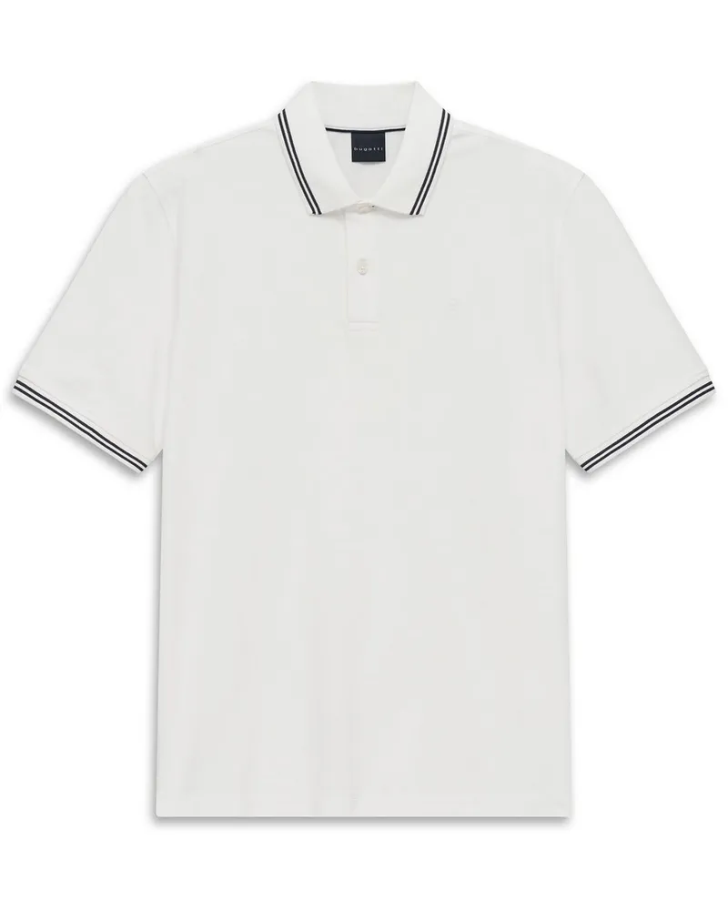 Bugatti Polo-Shirt  weiss Weiss
