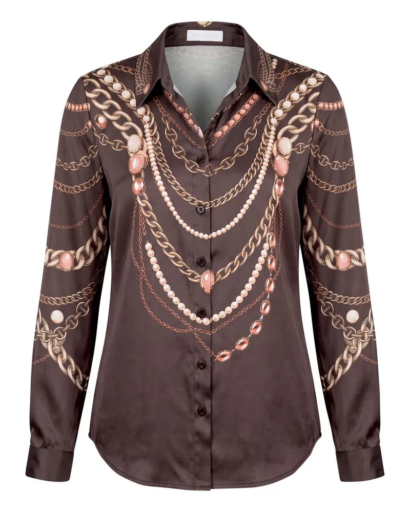 St. Emile Bluse  braun Braun