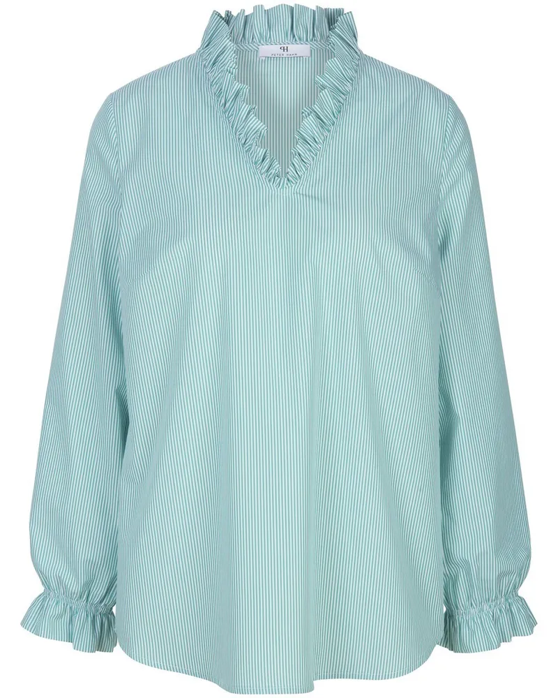 Peter Hahn Bluse  weiss Weiss