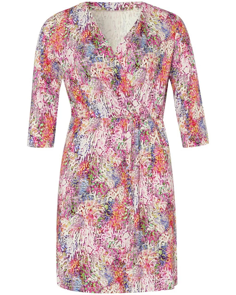 Anna Aura Jersey-Kleid 3/4-Arm  mehrfarbig Mehrfarbig