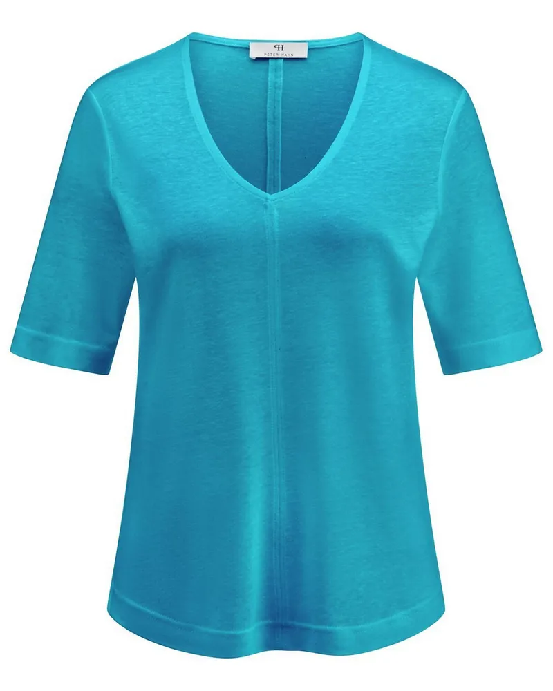 Peter Hahn V-Shirt  blau Blau