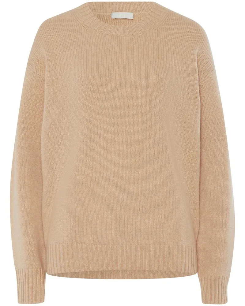 Include Rundhals-Pullover  braun Braun