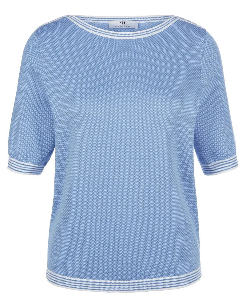 Peter Hahn Pullover aus 100% SUPIMA®-Baumwolle  blau Blau