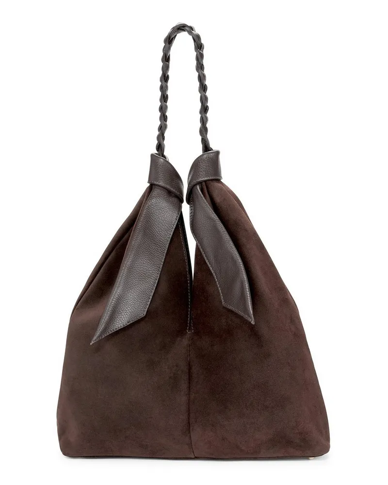 Peter Hahn Beuteltasche  braun Braun
