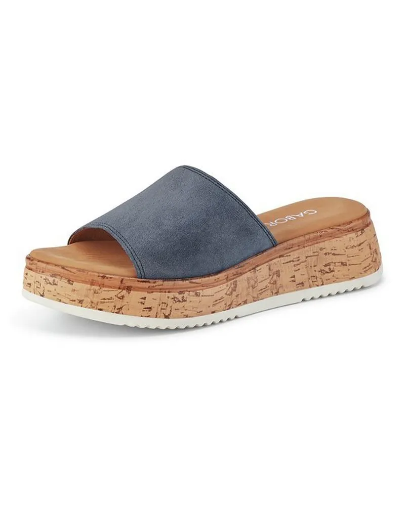 Gabor Plateau-Pantolette  Comfort blau Blau