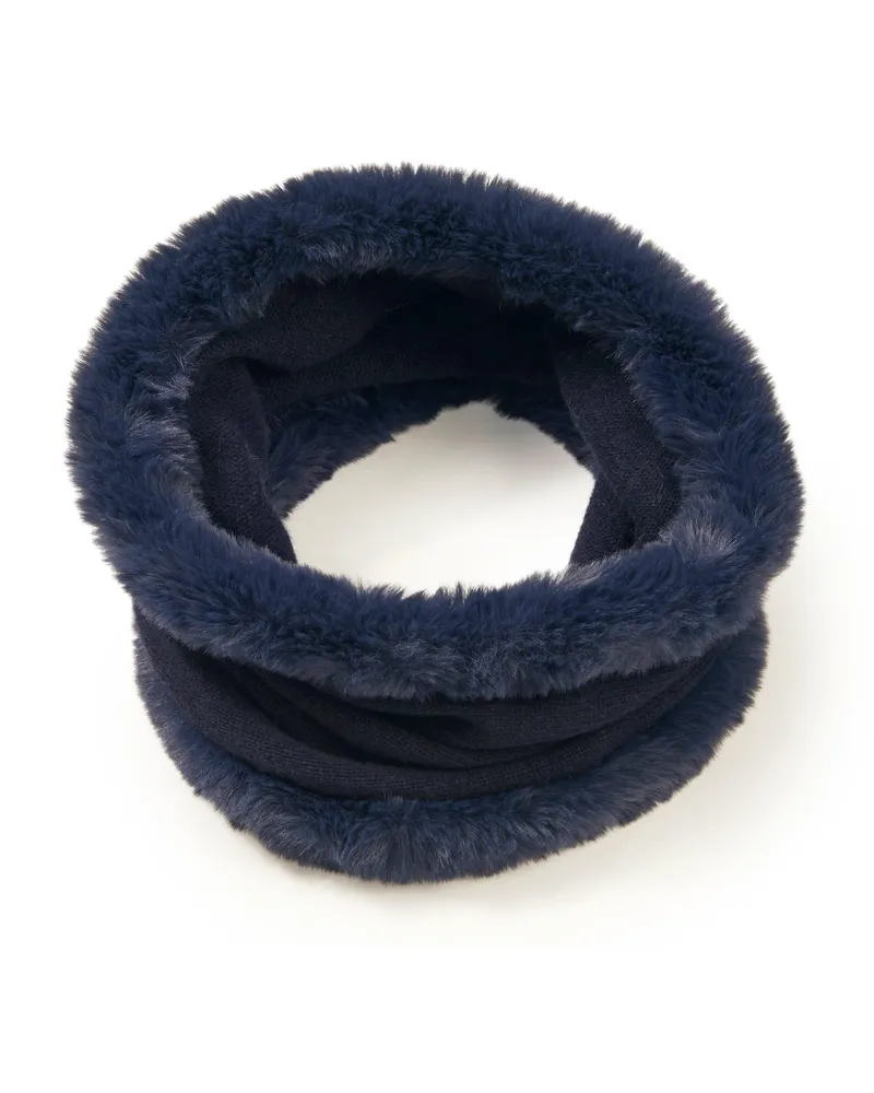 Peter Hahn Schal aus 100% Kaschmir  Cashmere blau Blau