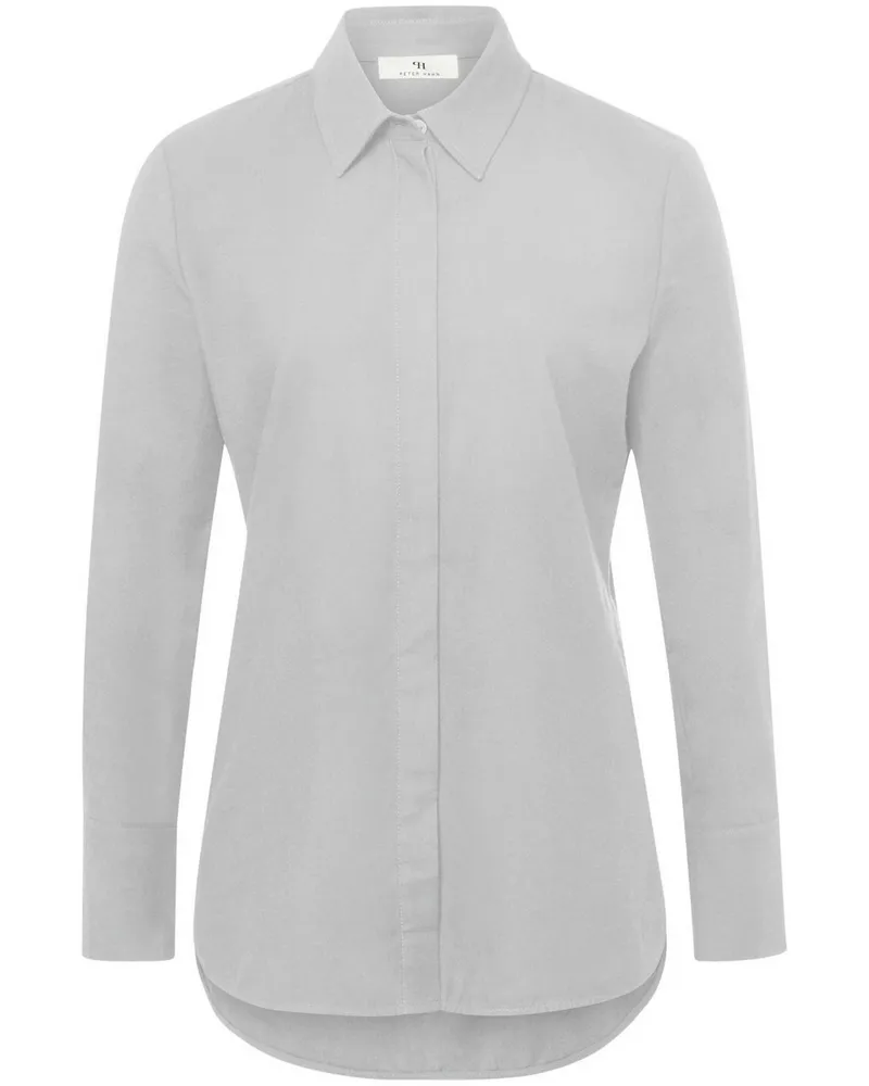 Peter Hahn Bluse  grau Grau