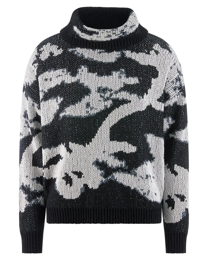 Peter Hahn Rollkragen-Pullover  schwarz Schwarz