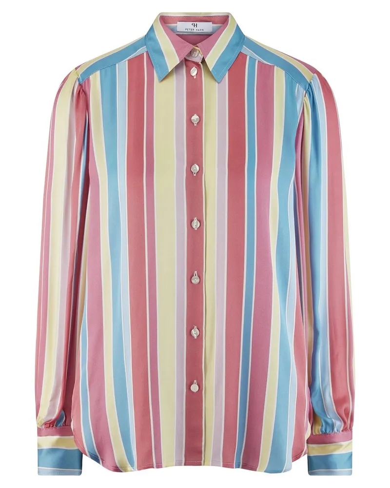 Peter Hahn Bluse  mehrfarbig Mehrfarbig