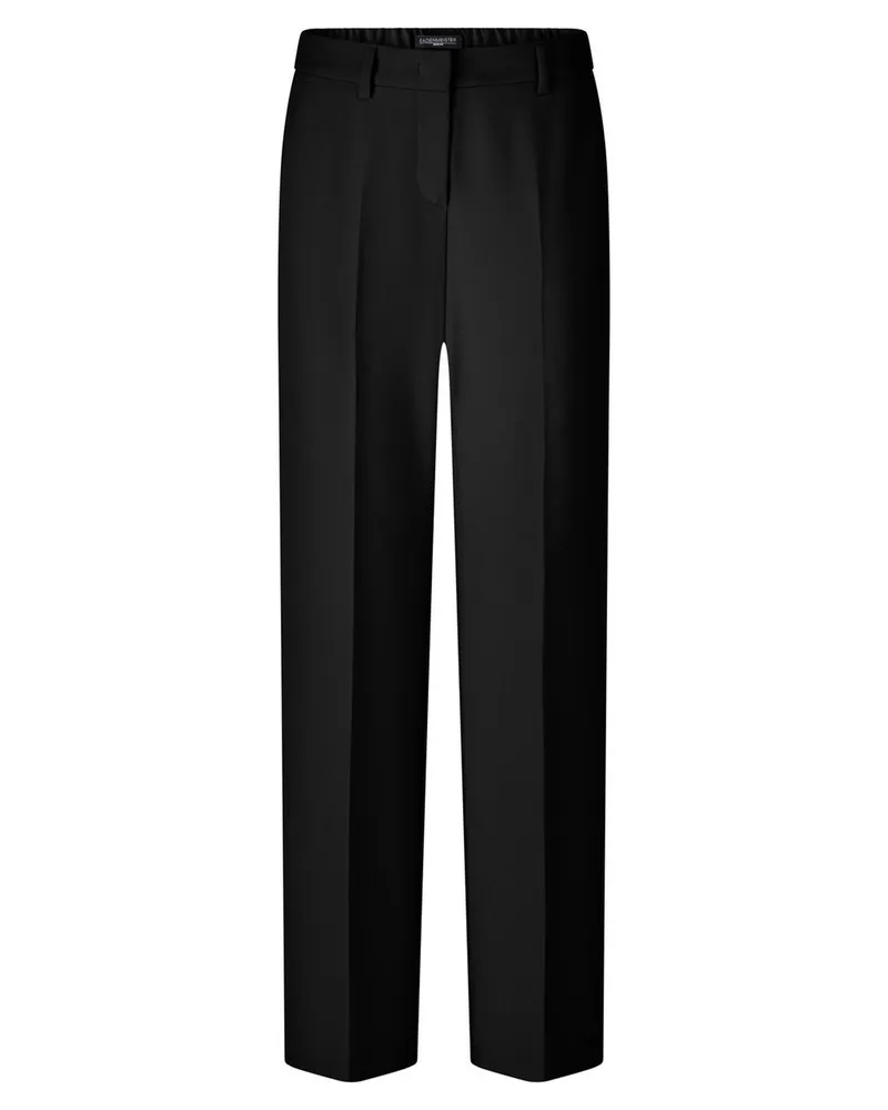 FADENMEISTER BERLIN Hose komfortabler Elastizität  schwarz Schwarz