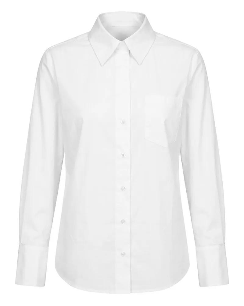 FADENMEISTER BERLIN Bluse  weiss Weiss