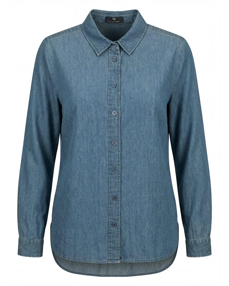 Peter Hahn Jeansbluse  denim Denim