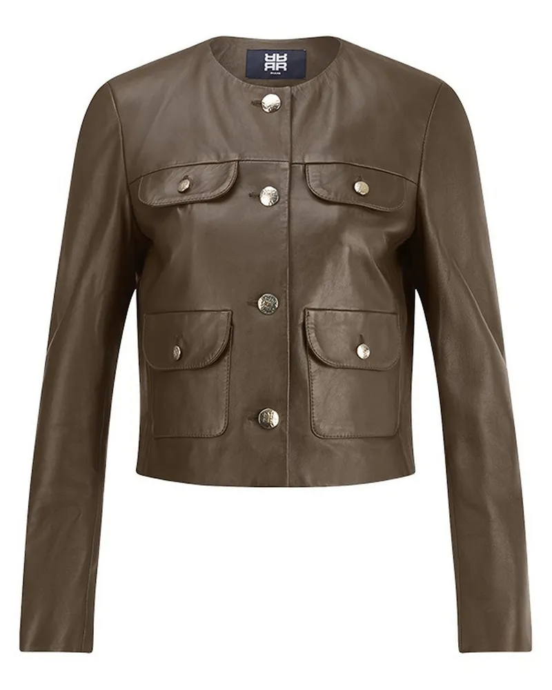Riani Lederjacke  grün Grün