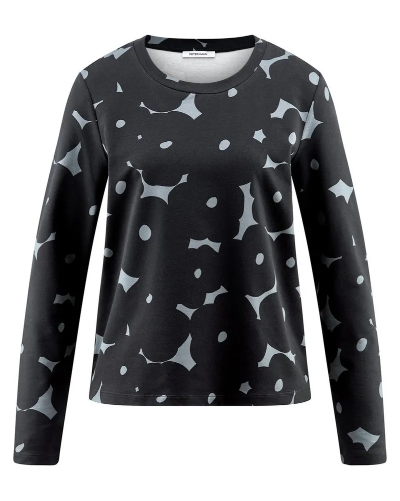 Peter Hahn Sweatshirt Rundhals-­Ausschnitt  mehrfarbig Mehrfarbig