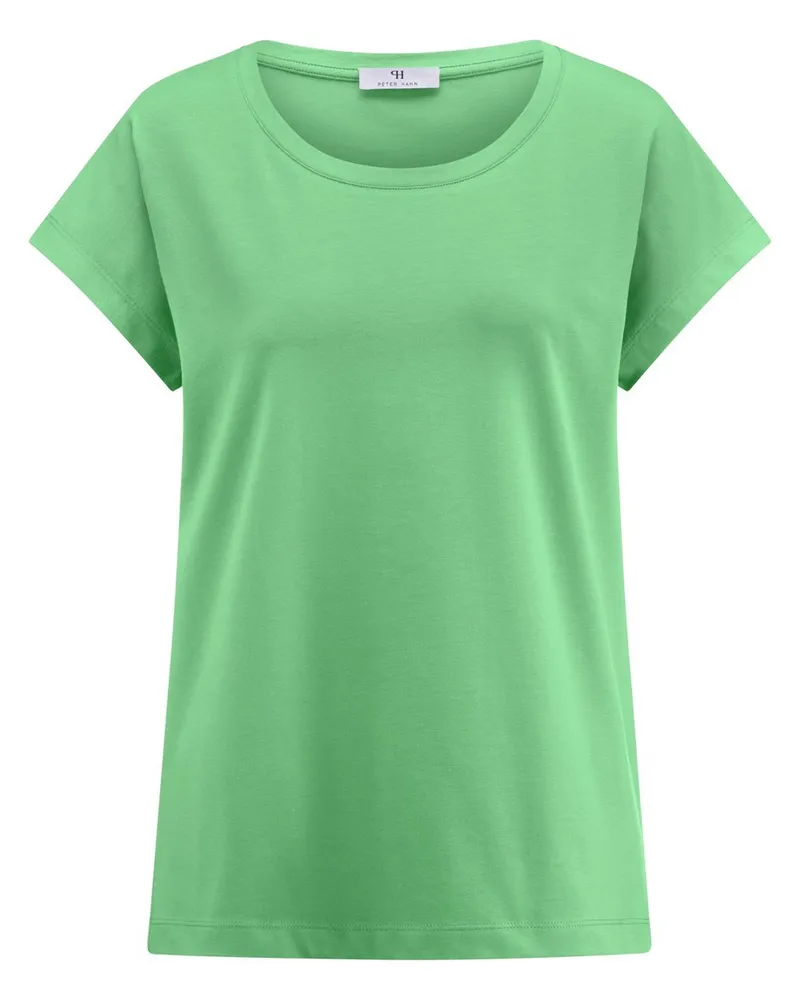 Peter Hahn Rundhals-Shirt  grün Grün
