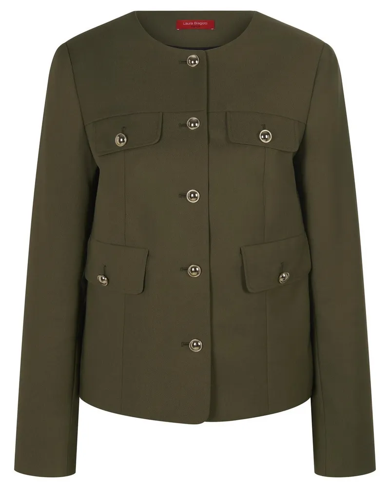 Laura Biagiotti Jacke  grün Grün