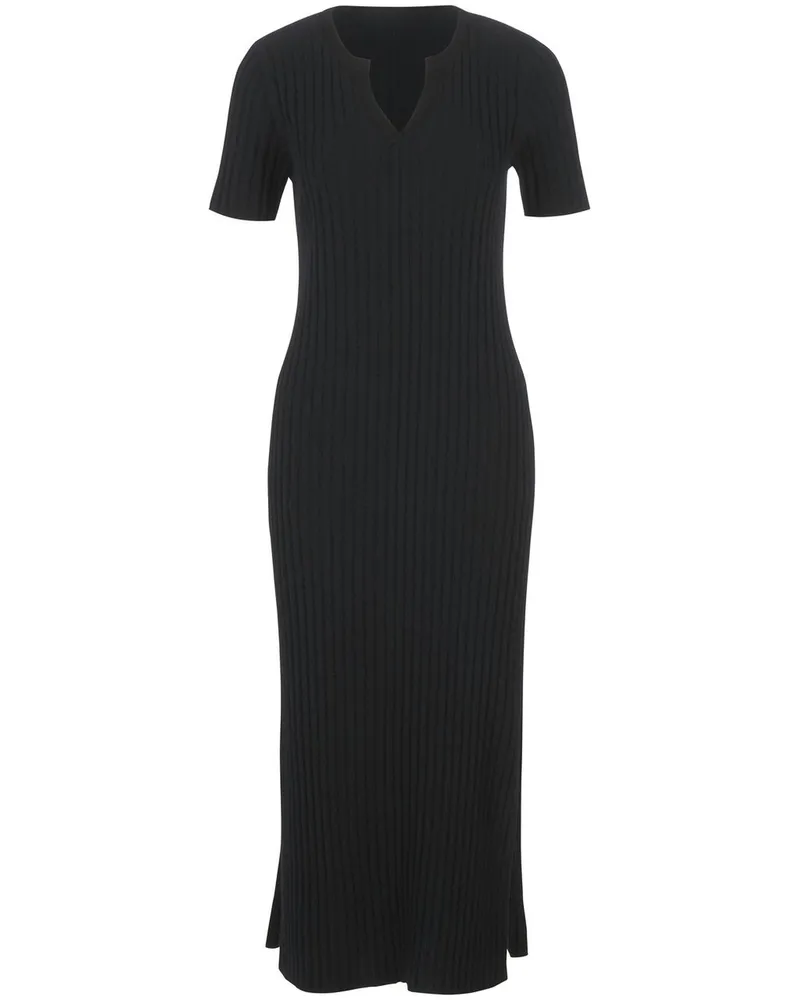 Include Strickkleid  schwarz Schwarz