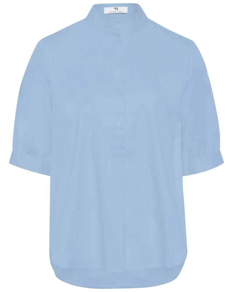 Peter Hahn Bluse 1/2-Arm  blau Blau