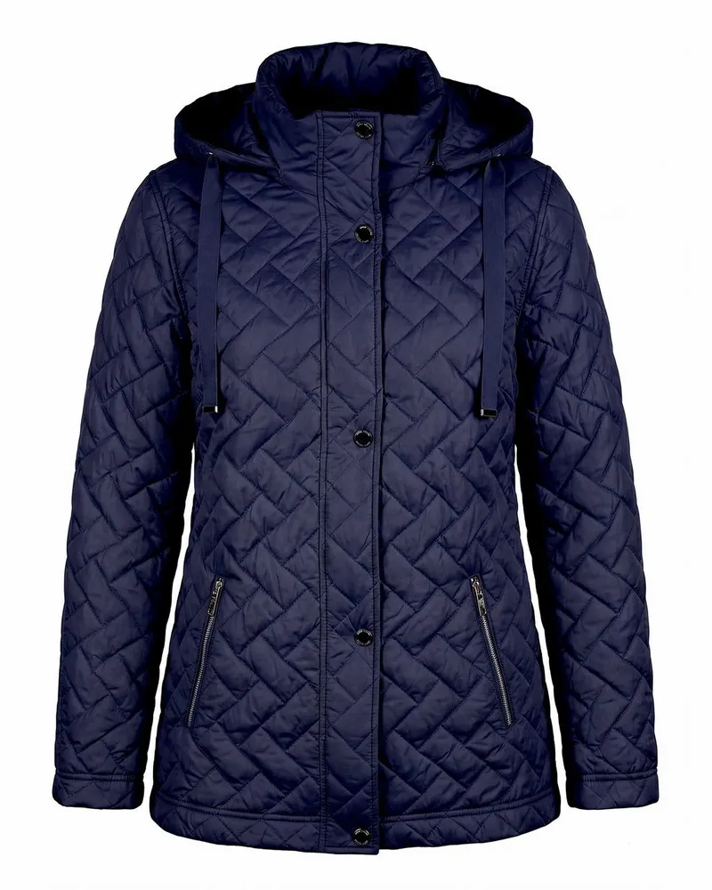 Peter Hahn Steppjacke  blau Blau