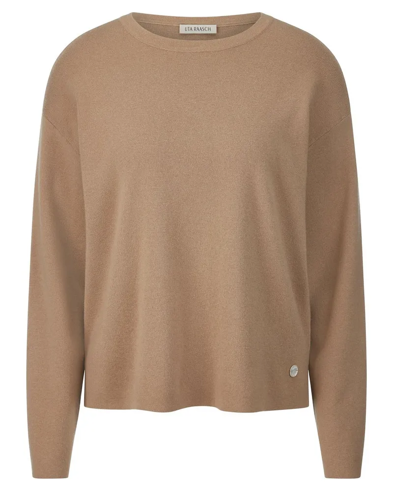 UTA RAASCH Rundhals-Pullover  beige Beige