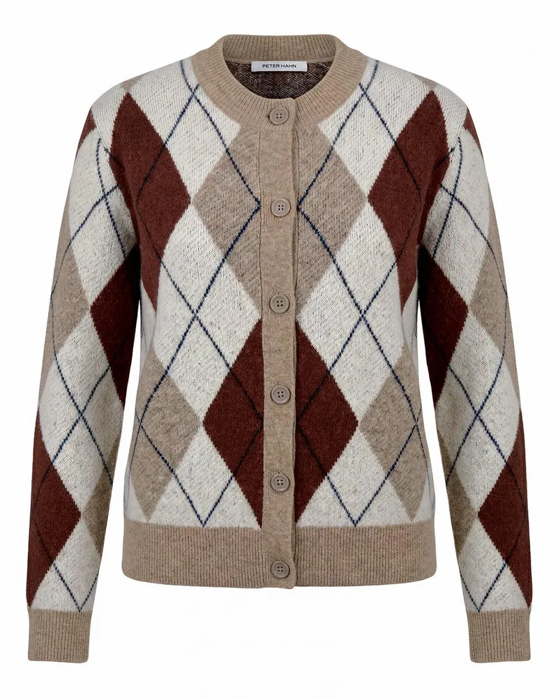 Peter Hahn Strickjacke  beige Beige