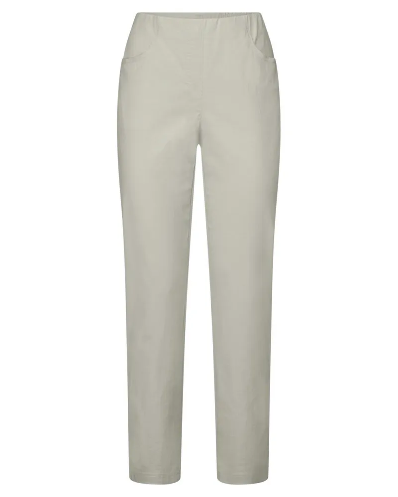 Peter Hahn Knöchellange Slim Fit-Hose  beige Beige