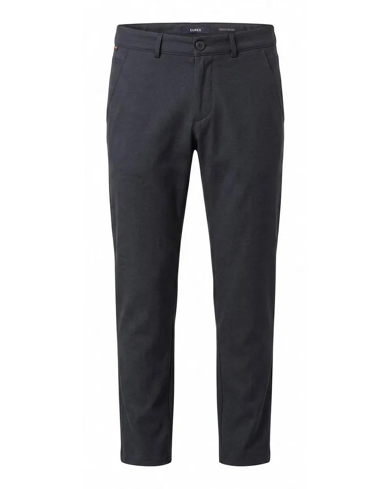 Eurex by Brax Flatfront-Jerseyhose Regular Fit  blau Blau