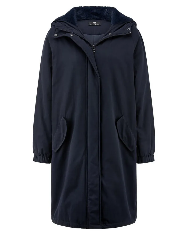 Peter Hahn Parka  blau Blau