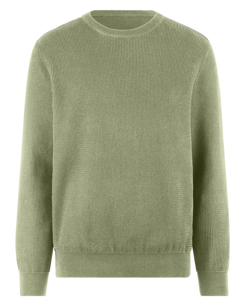Louis Sayn Rundhals-Pullover  grün Grün