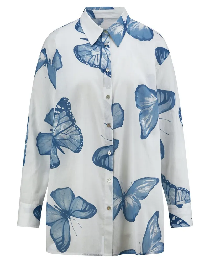 Emilia Lay Long-Bluse  weiss Weiss