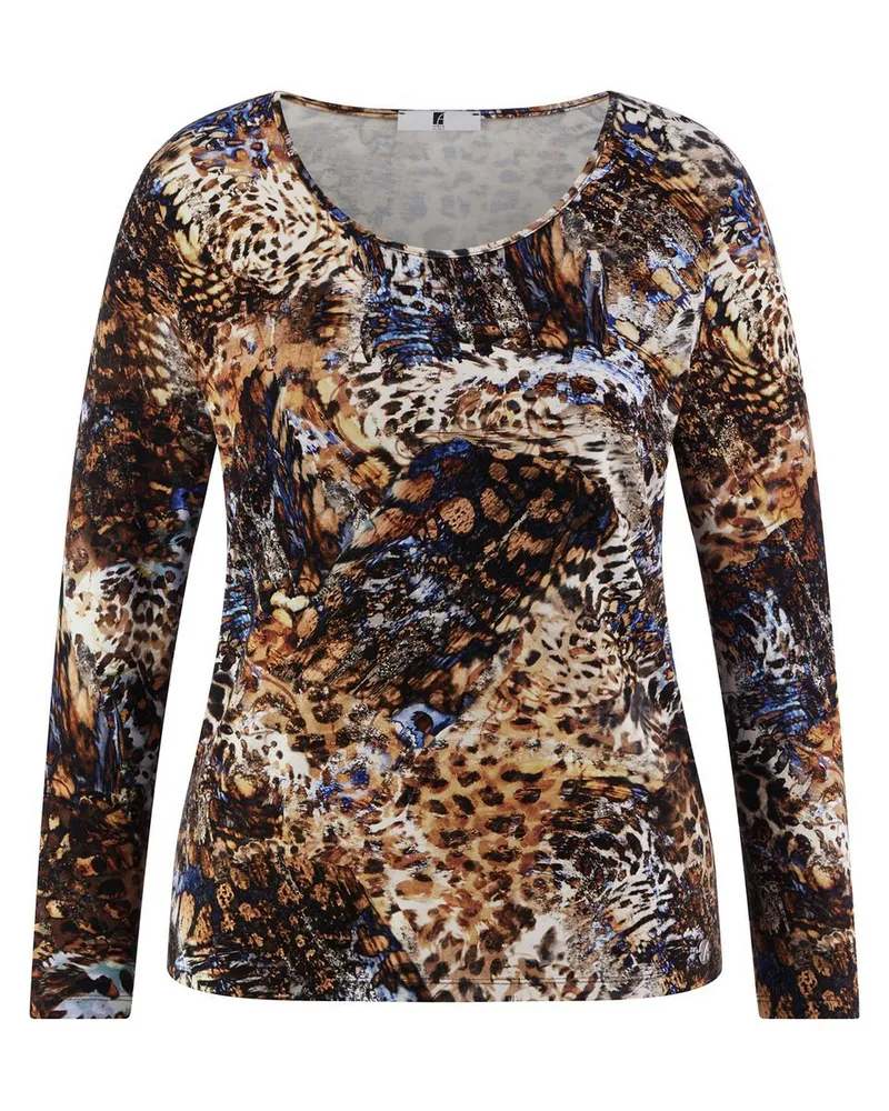 Anna Aura Rundhals-Shirt  beige Beige