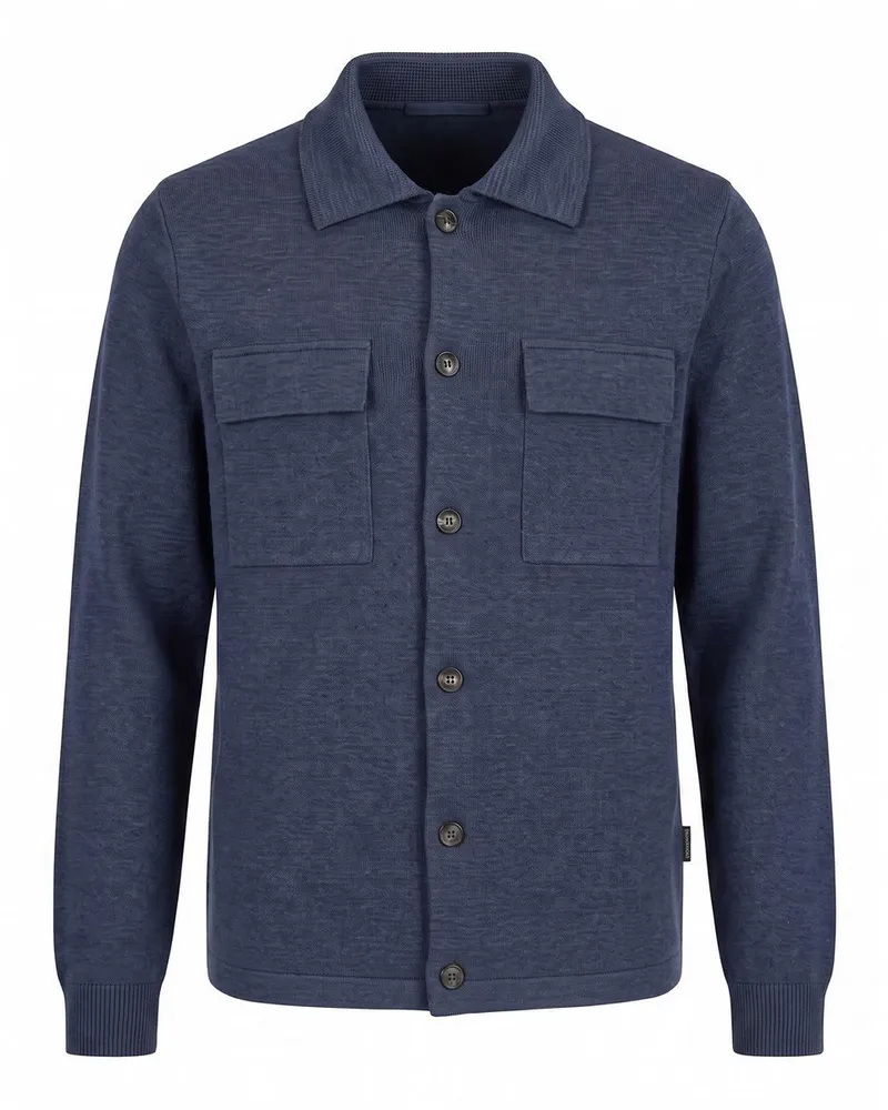 Maerz Strickjacke  blau Blau