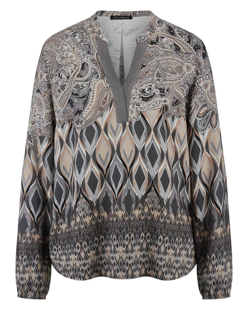 Betty Barclay Bluse zum Schlupfen  grau Grau
