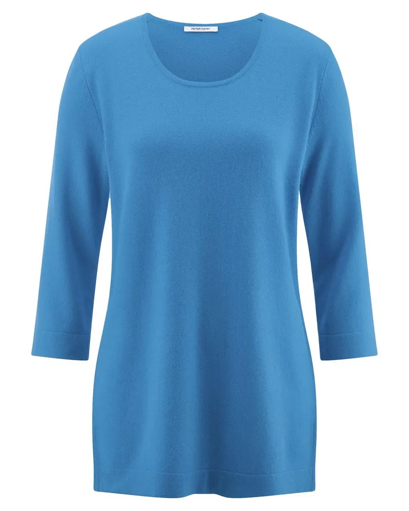 Peter Hahn Long-Pullover  blau Blau