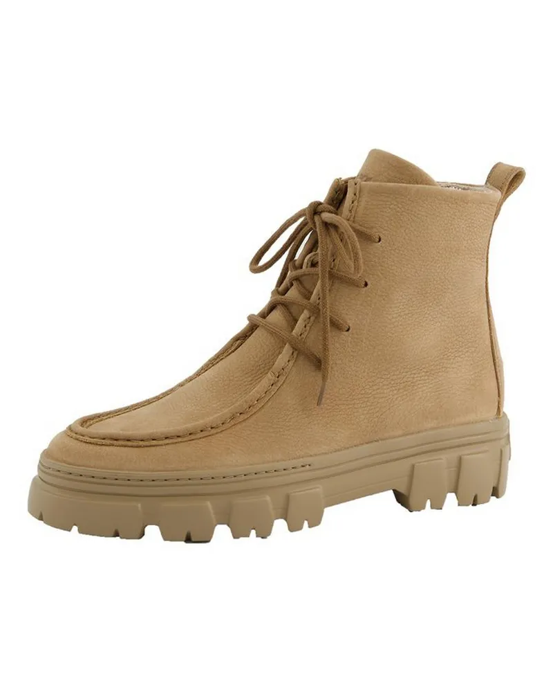 paul green Schnür-Stiefelette  braun Braun