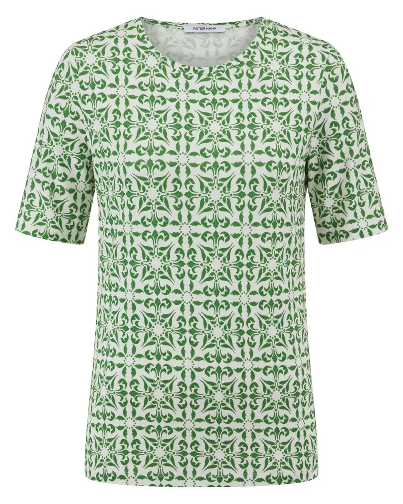 Peter Hahn Rundhals-Shirt  weiss Weiss