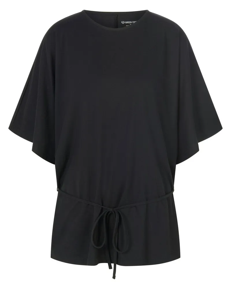 Green Cotton Shirt Inge  schwarz Schwarz
