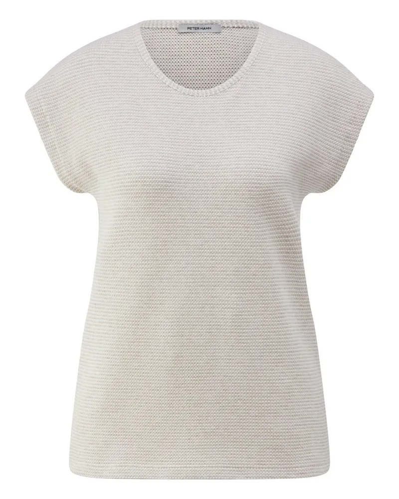 Peter Hahn Rundhals-Shirt  beige Beige