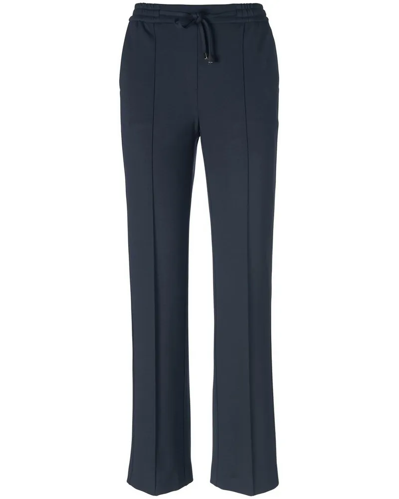 Peter Hahn Jersey-Hose  blau Blau