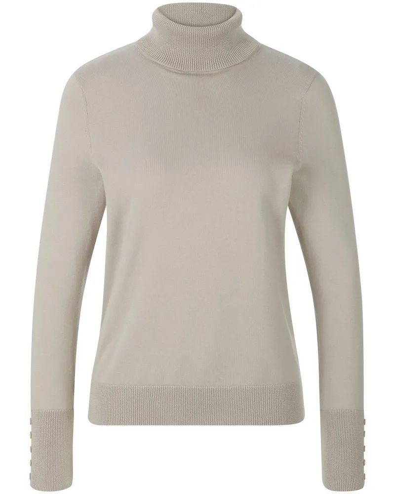 Peter Hahn Rollkragen-Pullover aus 100% SUPIMA®-Baumwolle  grau Grau