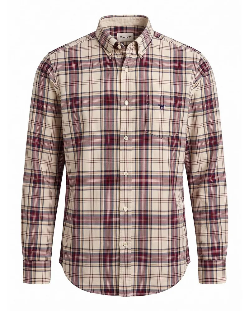 Gant Hemd Regular Fit  weiss Weiss